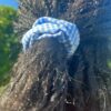 Blue Gingham Scrunchie - Image 2